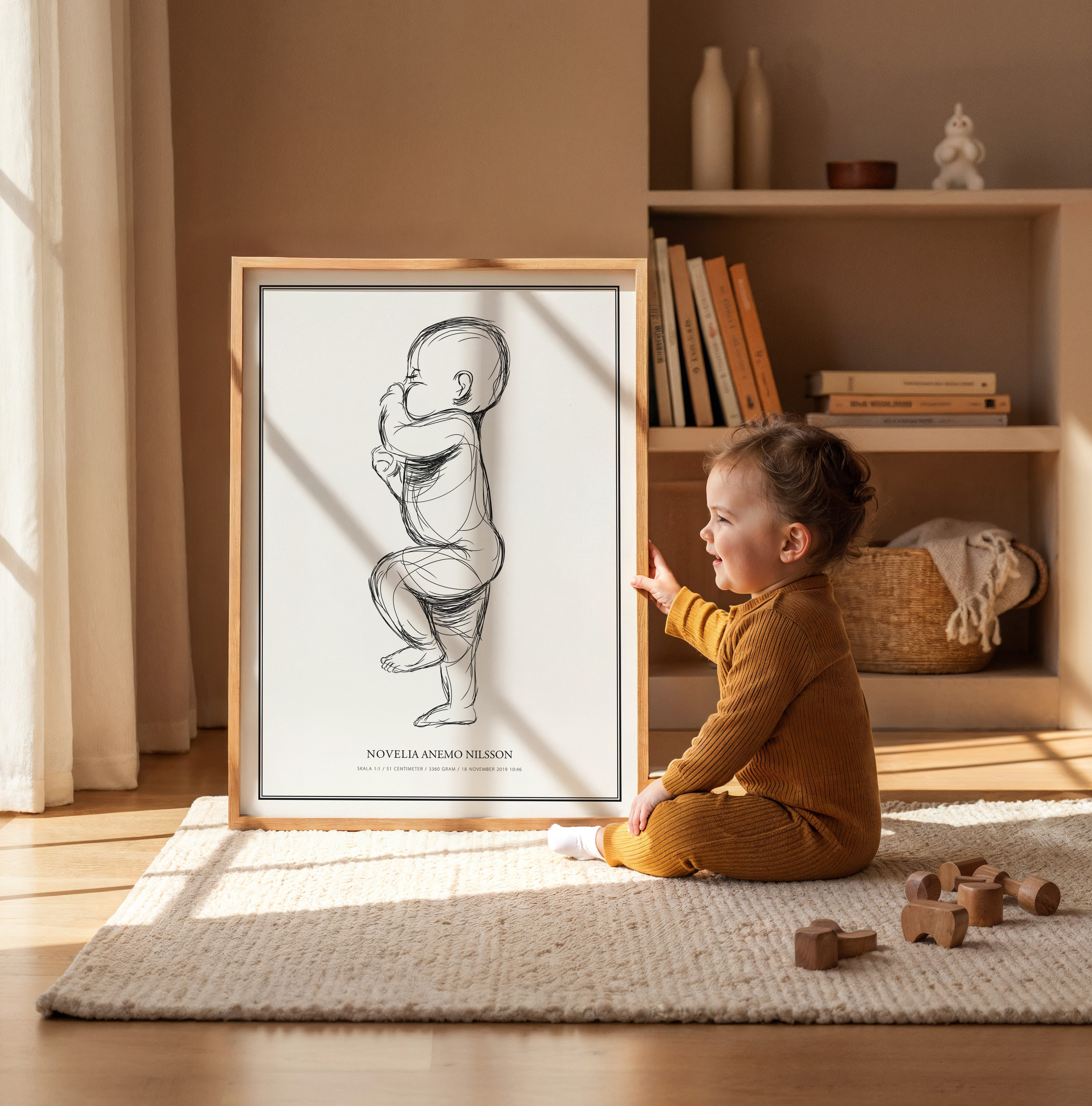 Dit barn i skala 1:1