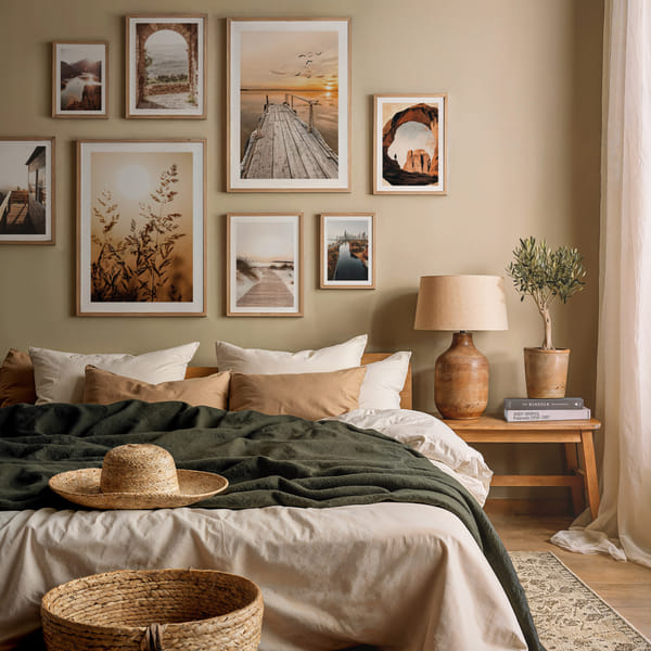  Bedroom Eight Rustic Serenades poster wall