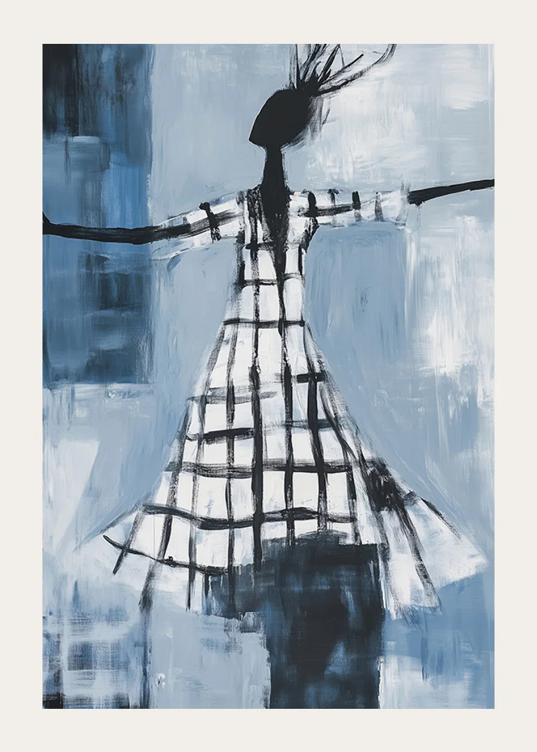 Freedom is expressed in a dance of blue tones and sweeping lines-12