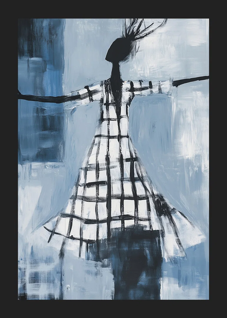 Freedom is expressed in a dance of blue tones and sweeping lines-12