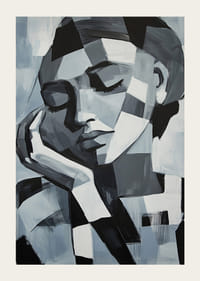 A nyugodt szürke tónusú álmodozó absztrakció nyugalmat idéz-3