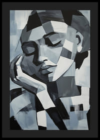 A nyugodt szürke tónusú álmodozó absztrakció nyugalmat idéz-4