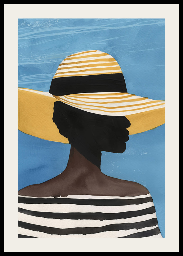 Sophisticated silhouette in the summer sunrays with elegant style-12