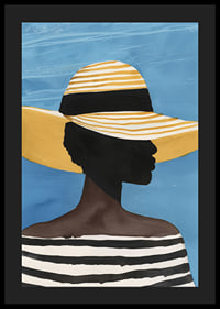 Sophisticated silhouette in the summer sunrays with elegant style-4