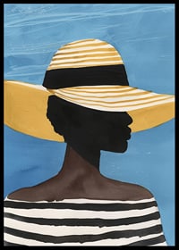 Sophisticated silhouette in the summer sunrays with elegant style-6