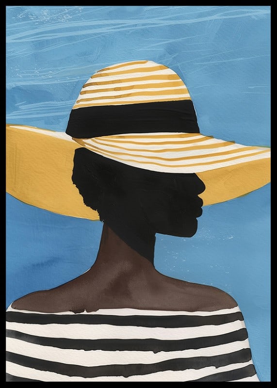 Sophisticated silhouette in the summer sunrays with elegant style-12