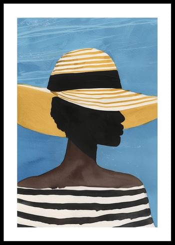 Poster Summers Silhouette