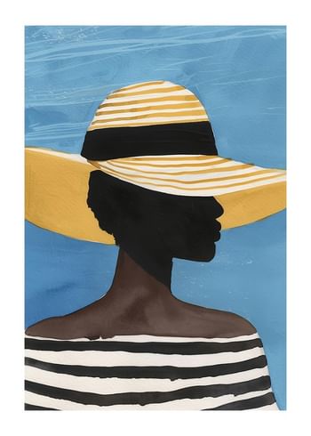 Poster Summers Silhouette