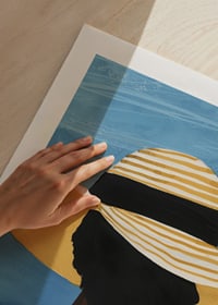 Sophisticated silhouette in the summer sunrays with elegant style-9