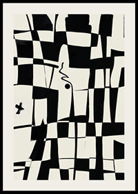 Elegant geometric design in black and white gives a modern feel-2