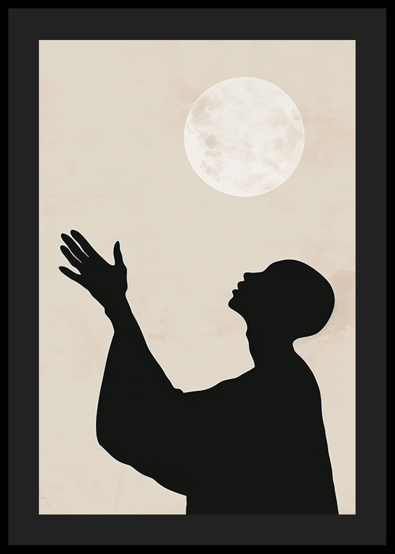 Capturing the mystery of the night with the light of the moon and the prayers of the silhouette-12