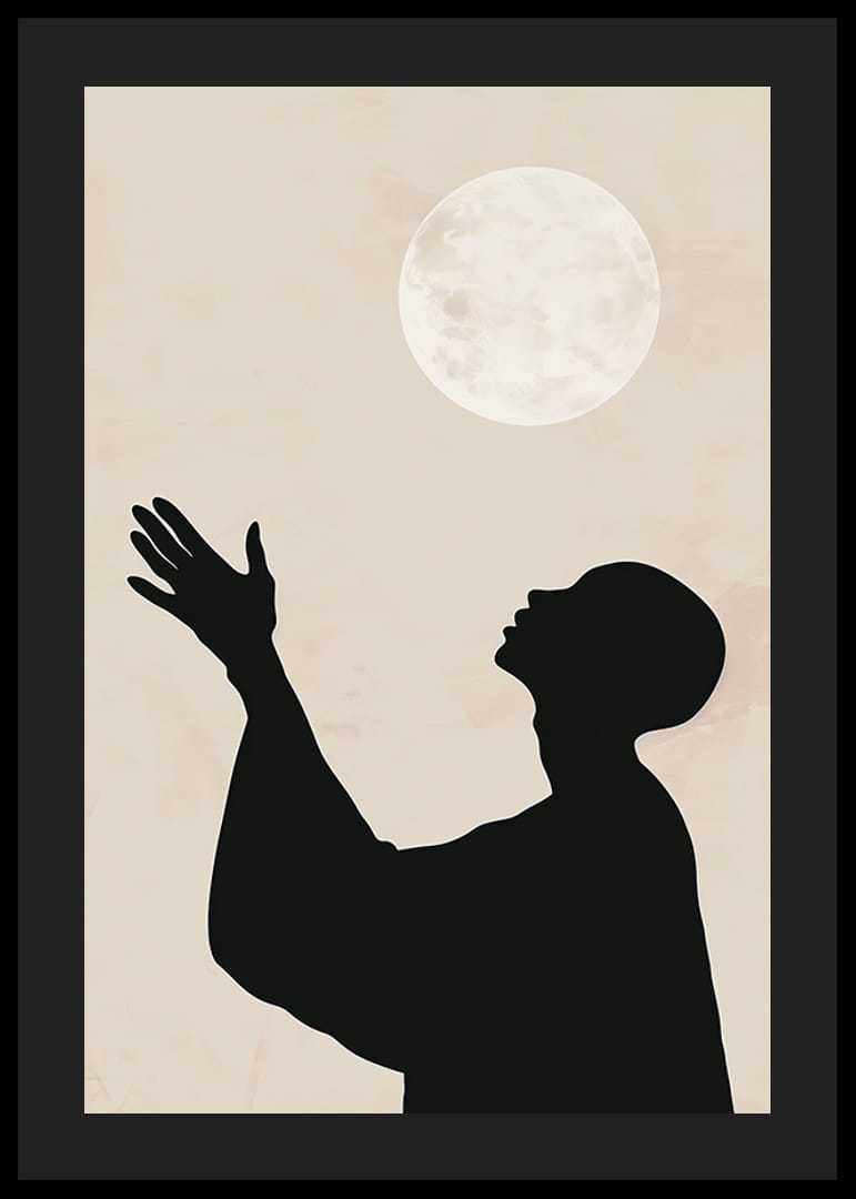 Capturing the mystery of the night with the light of the moon and the prayers of the silhouette-12