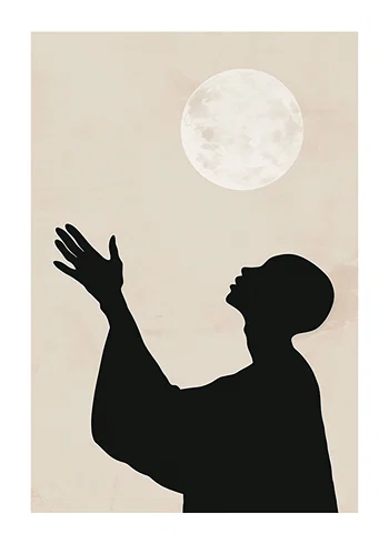 Poster Moonlit Aspiration