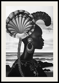A captivating silhouette with the mystery and elegance of the sea-2
