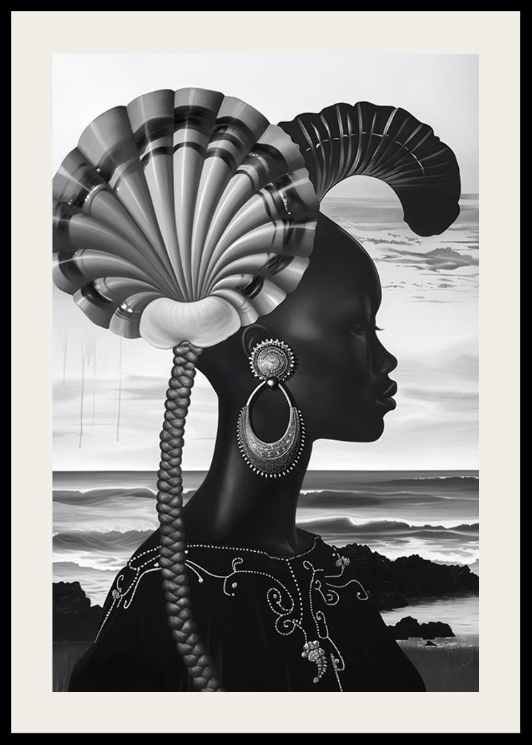 A captivating silhouette with the mystery and elegance of the sea-12