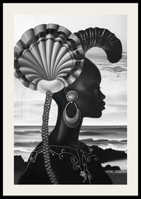 Una silueta cautivadora con el misterio y la elegancia del mar.-2