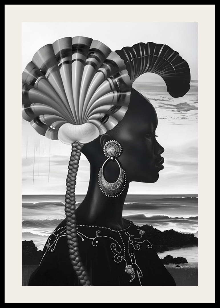 Una silueta cautivadora con el misterio y la elegancia del mar.-12