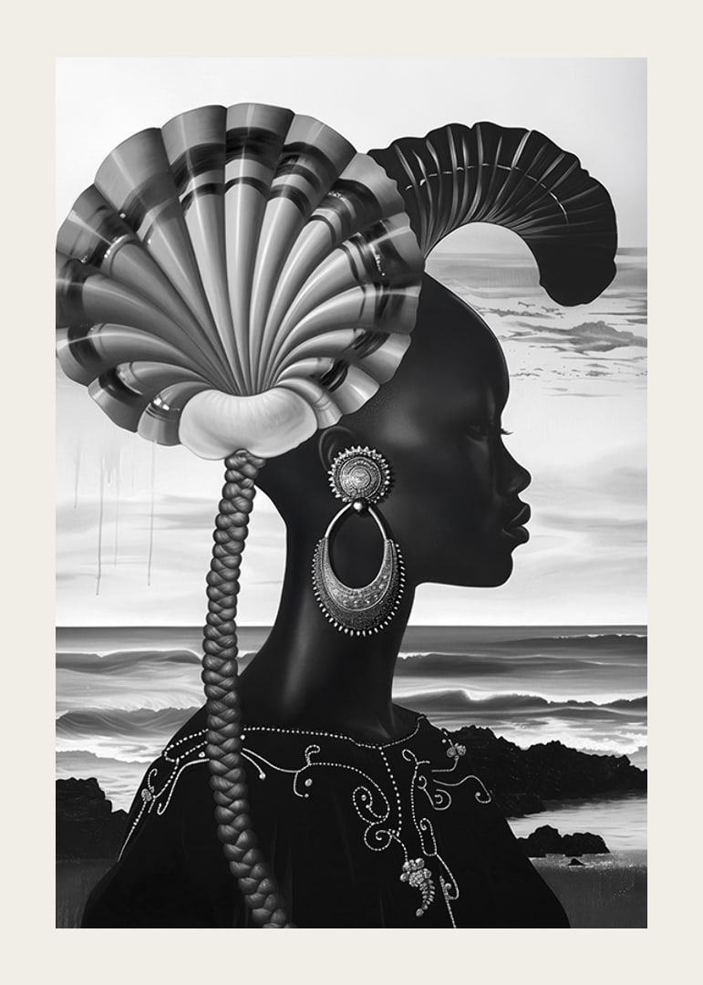 A captivating silhouette with the mystery and elegance of the sea-12