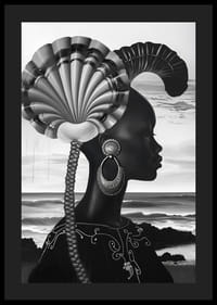 Una silueta cautivadora con el misterio y la elegancia del mar.-4