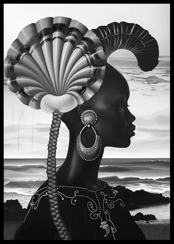 A captivating silhouette with the mystery and elegance of the sea-12