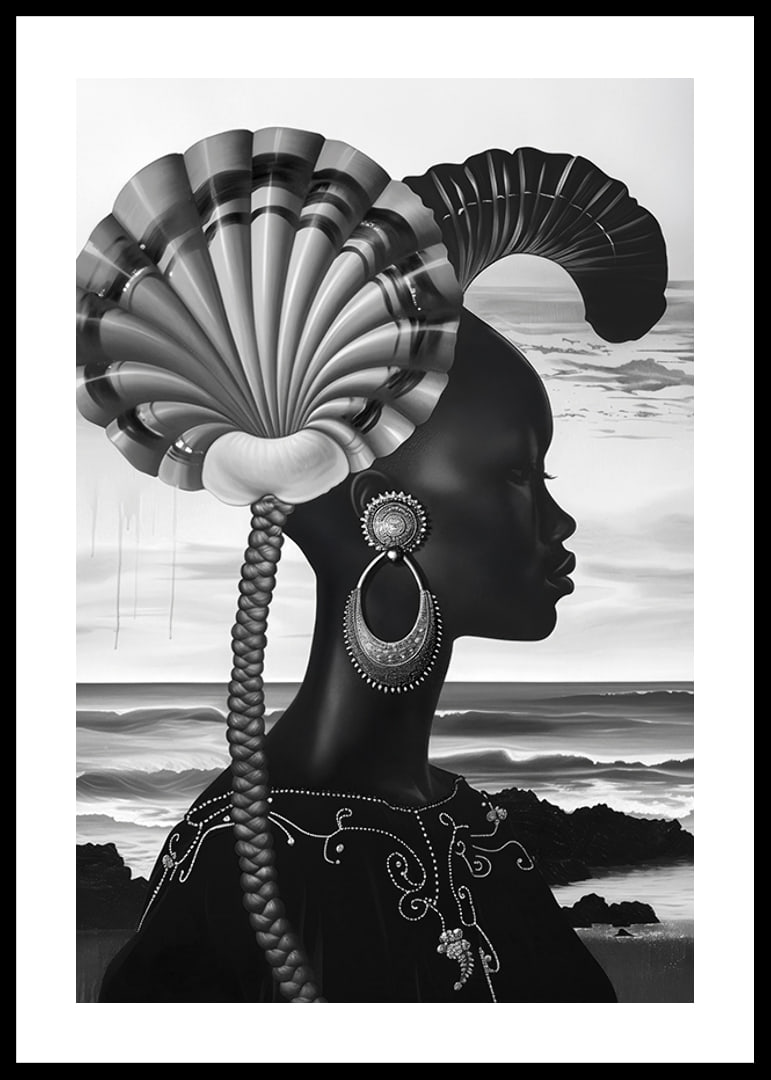A captivating silhouette with the mystery and elegance of the sea-12