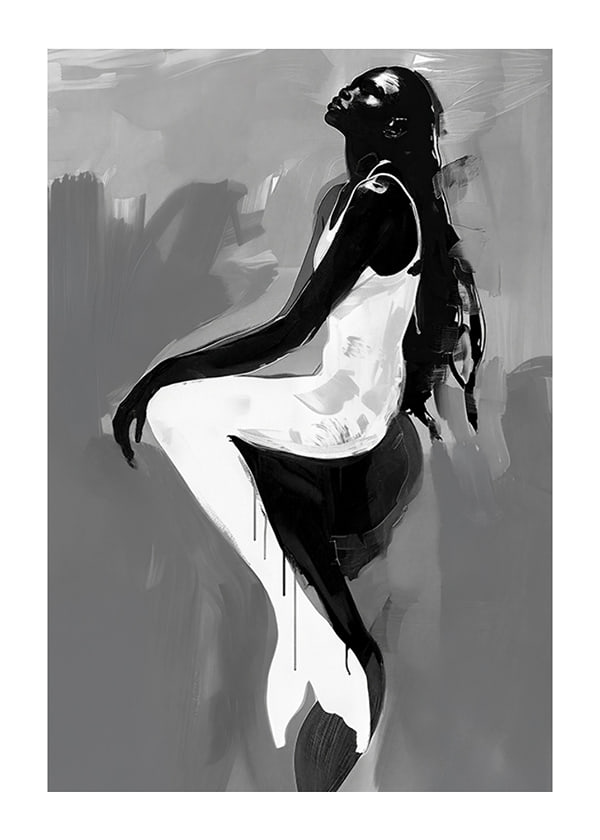 Poster Mermaid Silhouette