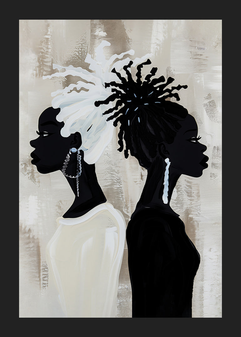 Two contrasting profiles create harmony and strength-12