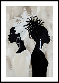 Two contrasting profiles create harmony and strength-0