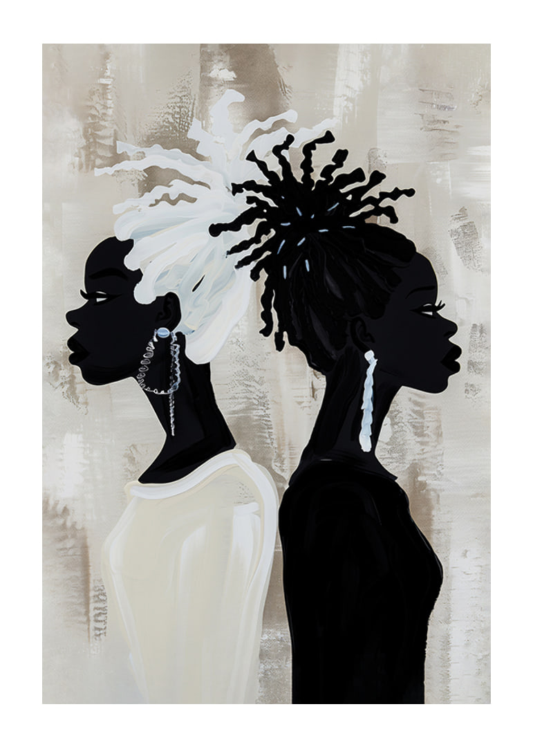 Two contrasting profiles create harmony and strength-12