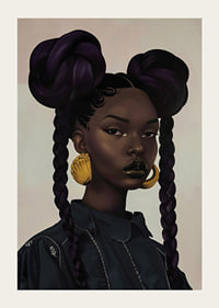 Elegant portraits with deep tones and golden details-3