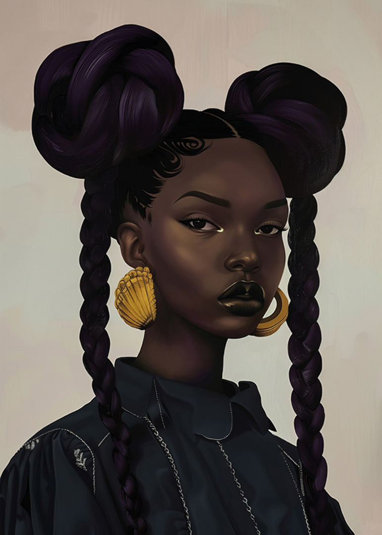 Elegant portraits with deep tones and golden details-12