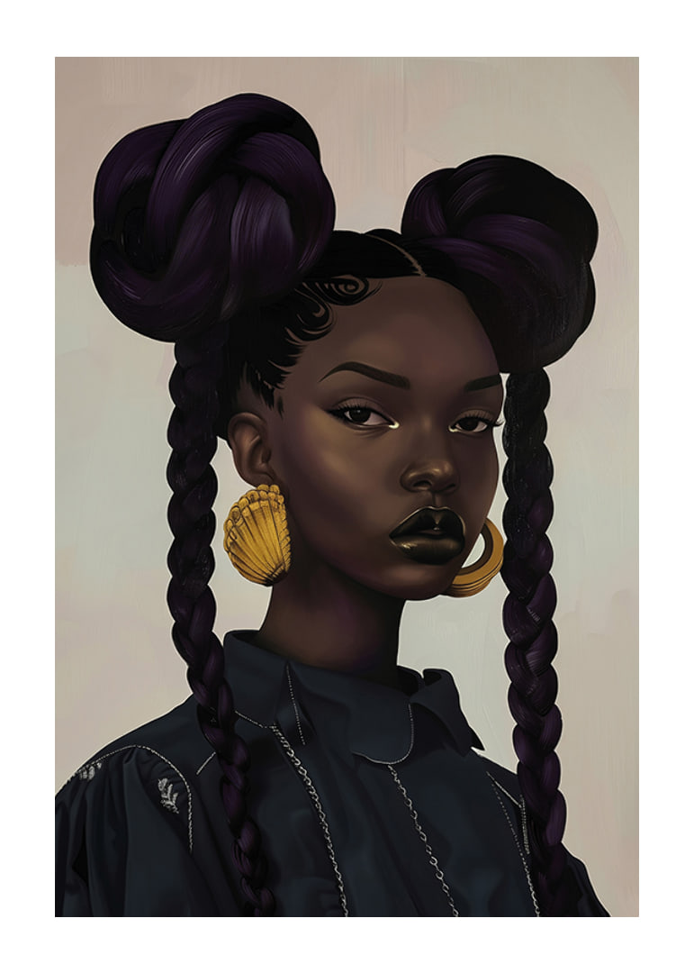 Elegant portraits with deep tones and golden details-12