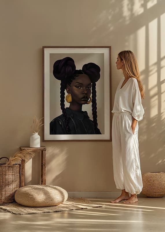 Poster Braided Elegance crossfade