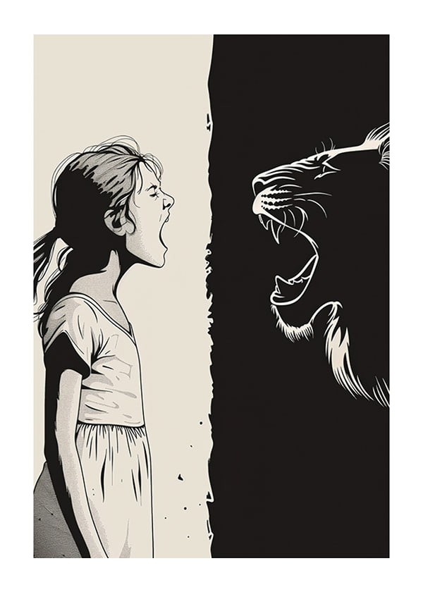 Poster Roar Of Courage