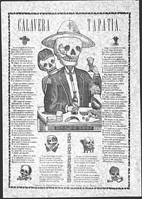 O petrecere plină de viață în stil mexican, cu schelete și tequila-1