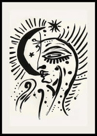 En drömlik månskensbild fylld av symbolik och mystik-2