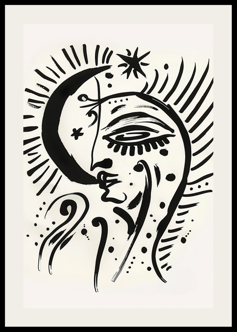 En drömlik månskensbild fylld av symbolik och mystik-12