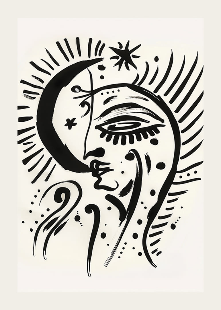 En drömlik månskensbild fylld av symbolik och mystik-12