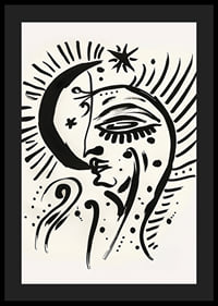 A dreamlike moonlight image filled with symbolism and mystery-4