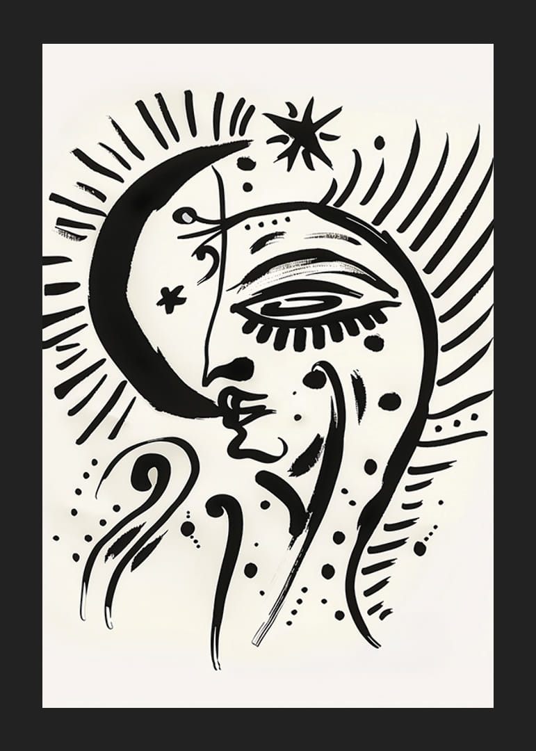 En drömlik månskensbild fylld av symbolik och mystik-12