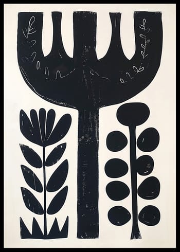 Poster Midnight Flora