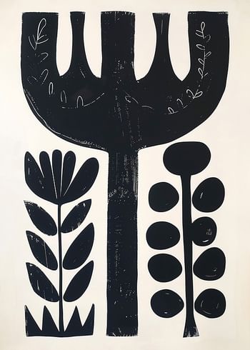 Poster Midnight Flora