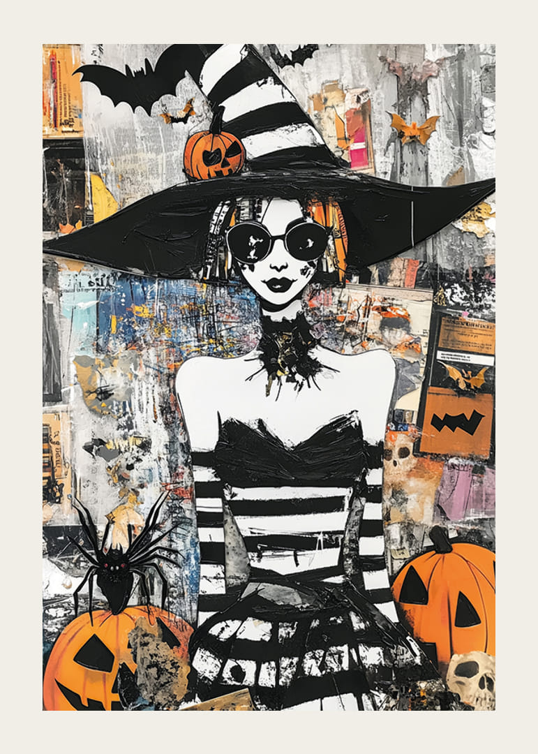 En modern häxas charm möter halloweenens mystik-12