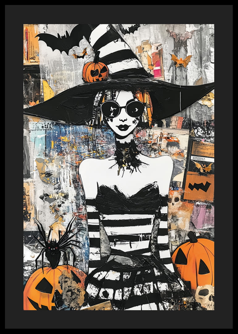 En modern häxas charm möter halloweenens mystik-12