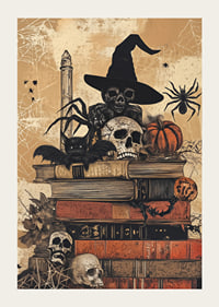 Eine geheimnisvolle Mischung aus Horror und Magie ziert dieses Poster-3