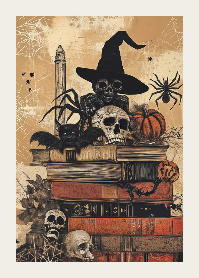 Eine geheimnisvolle Mischung aus Horror und Magie ziert dieses Poster-12