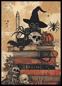 Eine geheimnisvolle Mischung aus Horror und Magie ziert dieses Poster-6