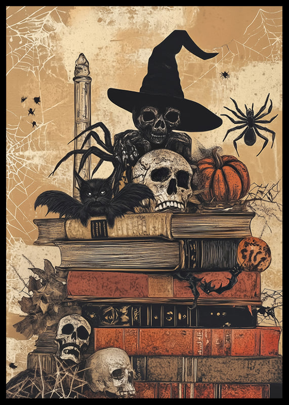 Eine geheimnisvolle Mischung aus Horror und Magie ziert dieses Poster-12