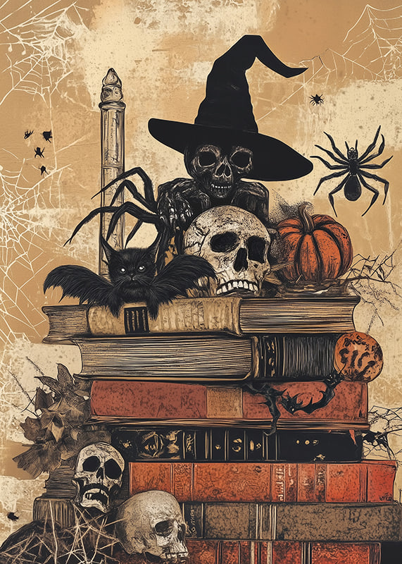 Eine geheimnisvolle Mischung aus Horror und Magie ziert dieses Poster-12
