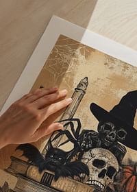 Un amestec misterios de groază și magie împodobește acest poster-5